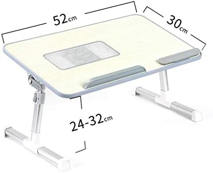 ZCMEB Katlanabilir Dizüstü ayaklı masa, taşınabilir dizüstü Masa Yüksekliği ve Açısı Ayarlanabilir Dizüstü Standı,