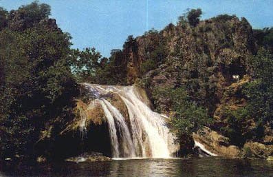 Turner Falls Parkı, Oklahoma Kartpostalı