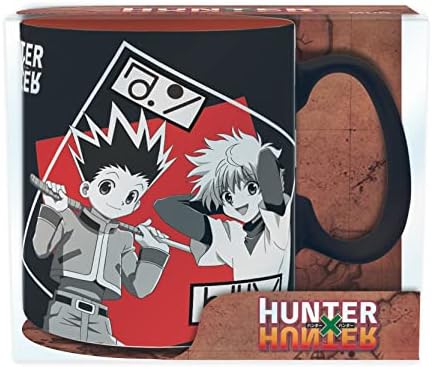 ABYstyle Hunter x Hunter Gon & Friends Seramik Kahve Çay Bardağı 16 Oz. Anime Manga Drinkware Ev ve Mutfak Essentials