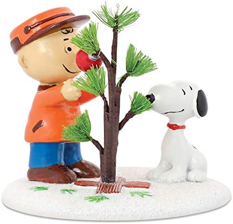 Bölüm 56 Fıstık Charlie Brown ve Snoopy Mükemmel Ağaç Heykelcik / El Yapımı ve El Boyaması