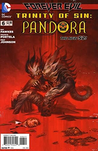 Günahın Üçlüsü: Pandora 6 VF / NM; DC çizgi roman / Yeni 52 Sonsuza Kadar Kötülük