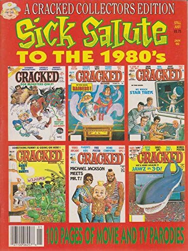 Cracked Collectors ' Edition 81 VG; Globe çizgi romanı / 1980'lere Hasta Selamı