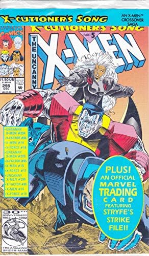 Esrarengiz X-Men, 295 (kartlı) VF / NM ; Marvel çizgi romanı / X-Cutioner'ın Şarkısı 5