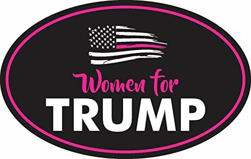 IYON Grafik Trump Sticker Kadınlar İçin Trump Bayrağı Çıkartması Pencere Tampon