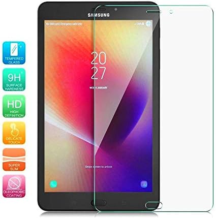 Galaxy Tab A 8.0 T387 Ekran Koruyucu, KIQ [2 Paket] Temperli Cam Ekran Koruyucu Kapak Samsung Galaxy Tab İçin E 8.0