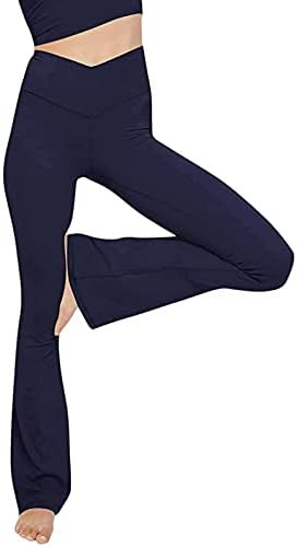 YALFJV Yoga Pantolon Kadınlar için Artı Boyutu Uzun Egzersiz Yoga Spor Tayt Kadın Atletik Pantolon Spor Koşu Yoga