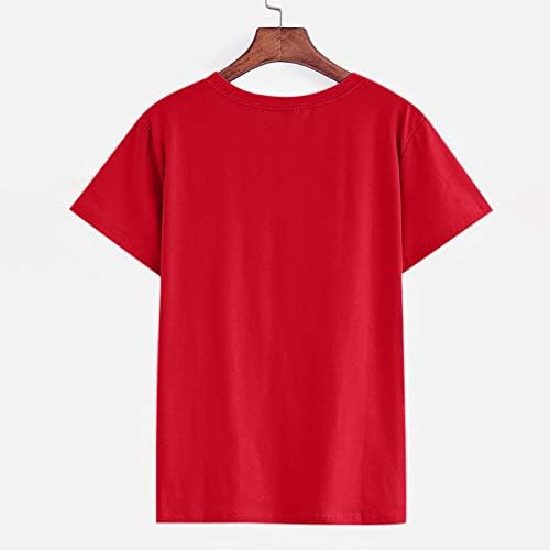Kadınlar için yaz Üstleri kadın T-Shirt Crewneck Kısa Kollu Temel Üstleri Gömlek Halter Uzun Kollu Gömlek