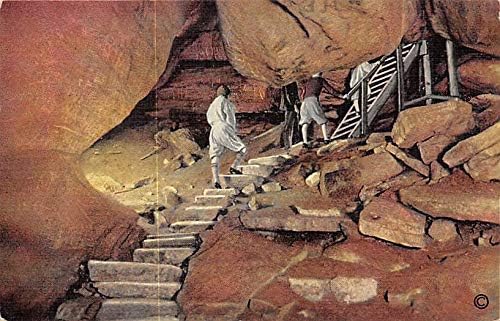 Mağaralar Posta Kartı Tirbuşon Mamut Mağarası Milli Parkı, Kentucky, ABD Kullanılmamış
