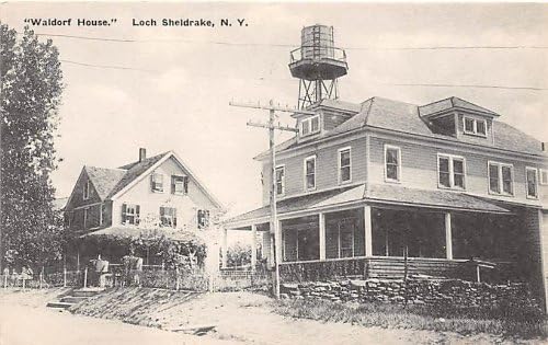 Loch Sheldrake, New York Kartpostalı