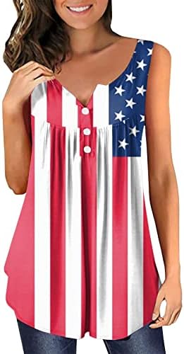 MİASHUİ Gömlek Kadın Rahat Bağımsızlık Günü Kadınlar için Artı Boyutu Amerikan 4 Temmuz Baskılı V Boyun Kısa Kollu