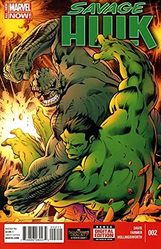 Vahşi Hulk, (2. Seri) 2 VF/NM; Marvel çizgi romanı / Alan Davis İğrençliği
