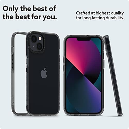 Caseology Skyfall iPhone 13 Kılıf ile Uyumlu iPhone 13 Şeffaf Kılıf için Temizle (2021) - Kraliyet Siyahı