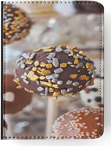 Sevimli Eğlenceli Çikolata POP Şeker 2 FLİP Tablet KILIF Kapak Apple İPAD HAVA için (2020) (4TH GEN) / İPAD HAVA