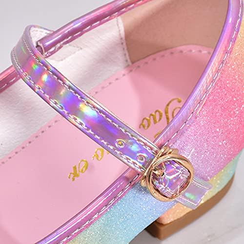 Elmas Parlak Sandalet İle çocuk Ayakkabıları Prenses Ayakkabı Yay Yüksek Topuklu Gösterisi Prenses Ayakkabı Mary
